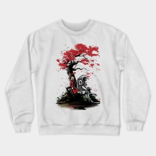 Brothers under the tree Crewneck Sweatshirt